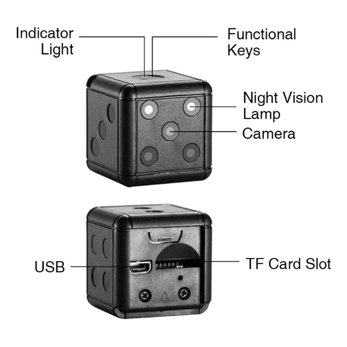 Mini Dice Security Camera