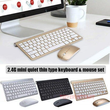 Mini Wireless Keyboard & Mouse for PC/MAC