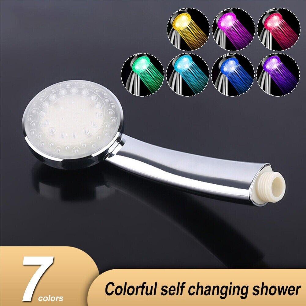 LED Light Color Changing Shower head